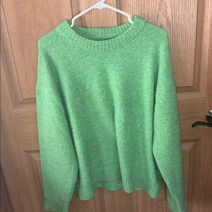 Green American eagle sweater